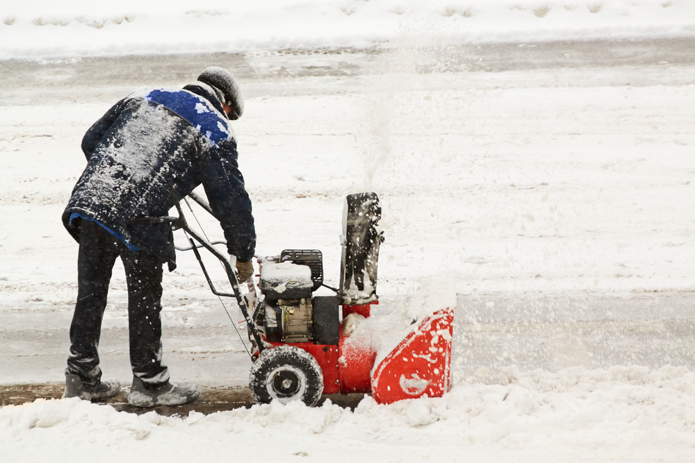 Snow Plow - Winterizing Your Driveway - AC Paving - Annapolis Maryland